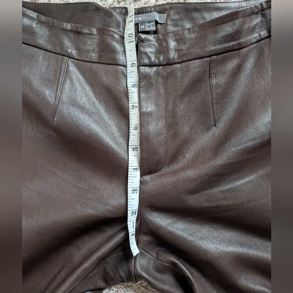 Vince Leather Pants - Picture 7 of 9